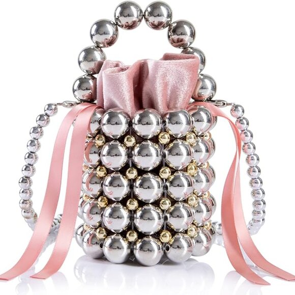 Silver woman's purse - Picture 3 of 6